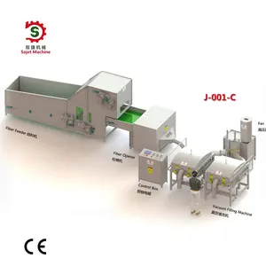 Linha de alta produção de CE para máquina de fazer travesseiros de fibra de poliéster e algodão automática