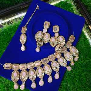 Custom Made Best Work Designer <b>Jewelry</b> <b>Sets</b> For Women Unique Handmade Multi Color Pakistani <b>Indian</b> Style <b>Jewelry</b> <b>Sets</b> - Product Image 6