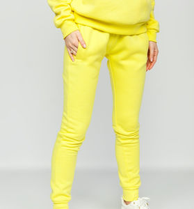 Vêtements de jogging décontractés respirants personnalisés unisexe Pantalon sweat-shirt à taille élastique pour femmes Vente en gros 2 pièces Ensemble plat - Product Image 6