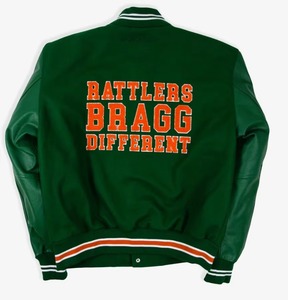 Veste universitaire en laine personnalisée unisexe de haute qualité avec appliques de lettrage d'université A et M University Boxy Bomber vêtements d'hiver - Product Image 6