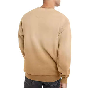 เสื้อสเวตเตอร์คอลูกเรือแบบสวมหัวเสื้อสเวตเตอร์ขนแกะแบบสวมหัวสำหรับผู้ชายเสื้อมีฮู้ดแฟชั่นปัก - Product Image 2