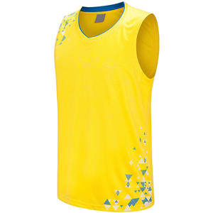 Ensemble d'uniformes de basketball personnalisables et respirants à manches courtes pour hommes, dernier design, avec impression numérique OEM pour tenues d'équipe - Product Image 2