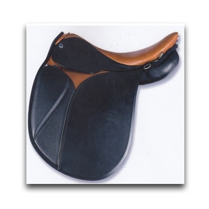Silla de montar de cuero de diseño personalizado RES-19 para salto y equitación, equipo para uso ecuestre al aire libre. - Product Image 3