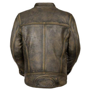 New <b>Leather</b> <b>Jacket</b> for Men's 2025 Wholesale Fashion Men <b>Genuine</b> <b>Leather</b> <b>jacket</b> for men - Product Image 5