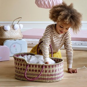 Seagrass – accessoires de poupée, panier de souris naturel écologique tissé, paniers de jeu imaginatifs pour poupées, jouets pour enfants - Product Image 6