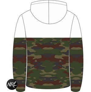Personalizado 100% poliéster Reversible DST capucha chaleco invierno camuflaje cortavientos cremallera para hombres de gran tamaño pesado Theta chaqueta - Product Image 4
