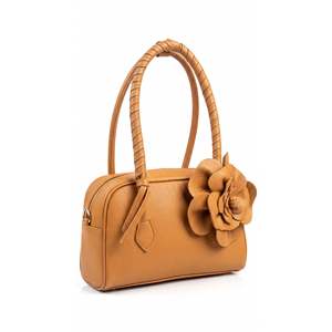 Borsa a Spalla Strutturata in Vera Pelle Dollaro - Made in Italy - Art. 26094 - Product Image 1