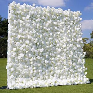 Pannello Floreale per Matrimoni, Sfondo in Tessuto Arrotolabile, Parete di Rose Artificiali in <span class=keywords><strong>Seta</strong></span>, Decorazione Floreale 3D, Sfondo per Eventi e Palcoscenici Personalizzabile - Product Image 2