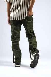 High-quality, loose-fitting, casual <b>work</b> <b>trousers</b>, cotton, hiking, tactical side pockets, black <b>men's</b> <b>cargo</b> <b>trousers</b> - Product Image 3