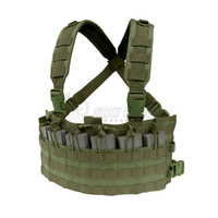 Gilet tactique de protection réglable, gilet d'équipement MOLLE pour les sports de plein air, OEM/ODM