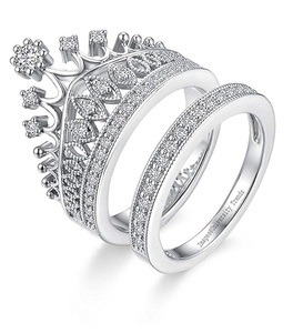 Fournisseur indien Bague de promesse en argent 925 pour femmes Bijoux durables pour un anniversaire, un mariage ou un cadeau Disponible au meilleur prix - Product Image 3