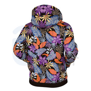 Conjunto de Sudadera con Capucha para Hombre, Corte Regular, 100% Algodón Grueso, Invierno, Personalizada con Estampado Urbano - Product Image 5