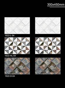 Mosaïques émaillées pierre de galet de roche 30*45 cm belle conception carreaux maillés céramique porcelaine 300*450mm vente en gros 12*18 carreaux de mur - Product Image 2