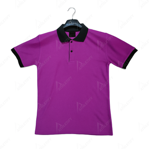 100% algodón peinado de calidad superior para hombre, camiseta de Polo de manga corta, camiseta de Golf lisa, bordado personalizado, suministro ODM - Product Image 1