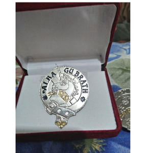 Mason Clan Stuart Of Bute Scottish Crest Badge <b>Brooch</b> <b>Pin</b> for Clothes Gift Souvenir Crest Pewter Badge or Kilt <b>Pin</b> new style in - Product Image 2