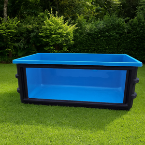 Bassin moderne de 2m, réservoir de 1000L, aquarium pour aquaculture, poissons Koi et Arowana - Product Image 4