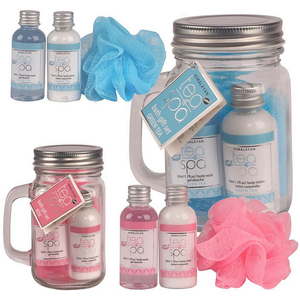 Set Regalo Tazza da Bagno Mista - Collezione da Viaggio per Tè, Spa e Cura della Pelle - Product Image 1