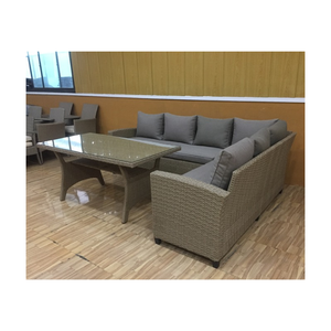 Julemind Luxurious <b>Outdoor</b> Sectional <b>Sofa</b> Modern <b>Wicker</b> Patio Furniture with a Vietnam Manufactured Frame Packed in Carton Box - Product Image 3