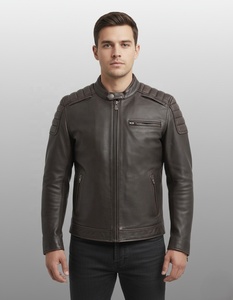 Custom Waterproof <b>Long</b> Sleeve Quick Dry Men <b>Leather</b> <b>Jacket</b> New Winter Warm Adult Size Men <b>Leather</b> <b>Jacket</b> - Product Image 3