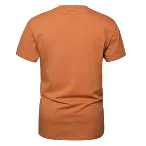 Vêtements décontractés 100% coton Jersey poids moyen manches courtes col côtelé couleurs personnalisées hommes classique surdimensionné T-Shirt Ringer - Product Image 2