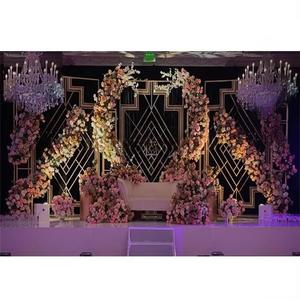 แผงฉากโลหะแบบคริสครอสที่ได้รับความนิยมสำหรับตกแต่งฉากโลหะแบบตะวันตกสำหรับฉากหลังบนเวทีแผงโลหะพิเศษ - Product Image 1