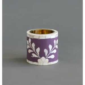 Brûleur d'encens Bakhoor en bois de santal naturel avec incrustation de os, encensoir arabe Mubkhar, parfum musqué classique, anti-odeur, pour la maison toute l'année - Product Image 3
