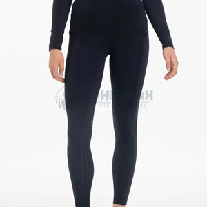 Pantalones de montar a caballo para mujer, material ligero y duradero transpirable con cintura elástica para una conducción cómoda durante todo el día - Product Image 1