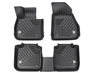 Vente directe d'usine de tapis de voiture TPE antidérapants de fabrication de luxe 3D pour <span class=keywords><strong>BMW</strong></span> X1 - Product Image 1
