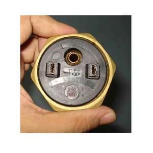 Elementos calefactores de cobre para calentadores de agua y géiseres con brida de latón piezas de calentador de agua tipo elemento calefactor circular - Product Image 4