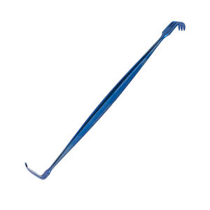 Ensemble de rétracteurs chirurgicaux de haute qualité Parker Langenbeck, rétracteur manuel, 2 pièces, acier inoxydable, titane, instrument chirurgical - Product Image 2