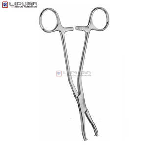 Pinces à os DINGMAN 185 mm 7 1/4 pouces, stabilisation osseuse chirurgicale manuelle, instruments médicaux certifiés MOL - Product Image 4