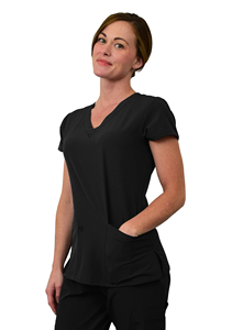 Bestex Poliéster Rayón Spandex Scrubs Uniformes Conjuntos Diseños de moda Nuevo estilo Médico Hospital Enfermera Uniforme - Product Image 3