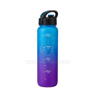 Bouteille de sport durable avec couvercle sécurisé, légère, design écologique, forme ergonomique, idéale pour la gym, la course et le cyclisme - Product Image 4