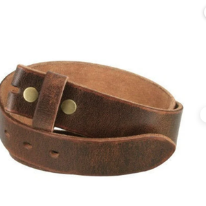 Distressed 2023สายรัดหนังสีน้ำตาลเข้ม, เข็มขัดหนังแท้เข็มขัดหนังสีน้ำตาลเข้ม - Product Image 1