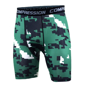 Pantalones Cortos de Compresión Sublimados, Venta Caliente, Ropa Deportiva al por Mayor, Pantalones Cortos de Compresión para Gimnasio y Fitness - Product Image 4
