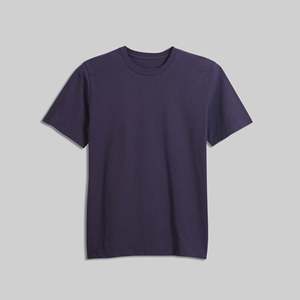 Camiseta de Algodón Reciclado 1020, Tejido Jersey de 220g, Diseño Liso para Serigrafía Personalizada, Estilo Urbano, Patrón Sólido Comprimido - Product Image 1