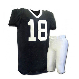 ชุดยูนิฟอร์มอเมริกันฟุตบอลแบบใหม่สำหรับทุกเพศ-แห้งเร็ว ระบายอากาศได้ดี แขนสั้น ปรับขนาดได้ คุณภาพสูง สำหรับผู้ใหญ่ ฤดูร้อน - Product Image 1