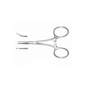 Pinces chirurgicales de précision manuelles en acier inoxydable pour micro-moustiques, 3,5 pouces, 1x2 dents, pour usage hospitalier ORL, micro-délicates - Product Image 2