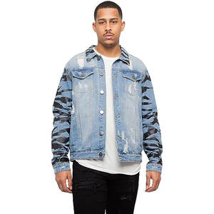 Vestes Jeans pour hommes de qualité supérieure Vestes Jeans pour hommes au design personnalisé Prix de gros Vestes Denim - Product Image 1