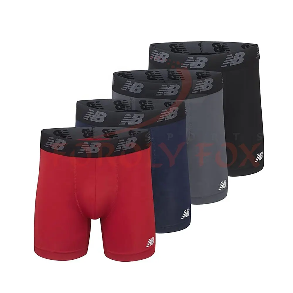 Sous-vêtements sexy pour hommes Vente en gros de sous-vêtements pour hommes Boxer en polyester sans couture avec étiquette personnalisée à vendre