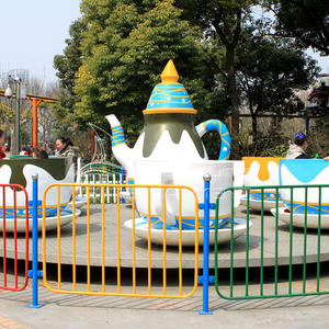 Atracción de Estilo Único, Columpio Infantil con Forma de Tetera, Juego Mecánico de Fiesta de Té Loco, Tazas de Té y Café en Venta - Product Image 4