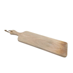 Planche à découper rectangulaire en bois de mangue, planche de service de couleur blanche pour les hôtels, les restaurants et les fournitures de mariage - Product Image 1