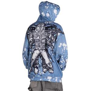 Vente en gros sweats à capuche surdimensionnés pour hommes de haute qualité 100% coton épais de luxe - Product Image 4