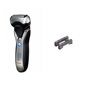 Rasoir électrique sans fil pour homme, rechargeable, rasoir rotatif humide/sec avec 3 lames en acier, grille de rasage de rechange, étanche - IPX7 - Product Image 6
