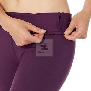 Venta al por mayor de cintura alta gimnasio Legging para las mujeres transpirable de punto Yoga Leggings tejido - Product Image 3