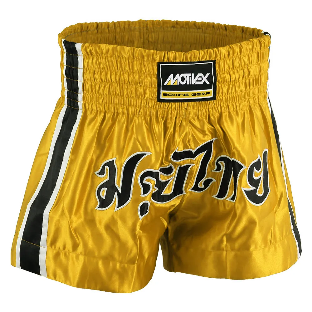 Competizione Muay Thai pantaloncini da combattimento allenamento boxe MMA Kickboxing Gym Short Top di tendenza di arti marziali all'ingrosso pantaloncini sportivi
