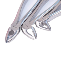 Instruments dentaires, instruments chirurgicaux, forceps d'extraction dentaire, forceps d'extraction dentaire de qualité supérieure, forceps d'extraction dentaire en corne de vache, molaire inférieure