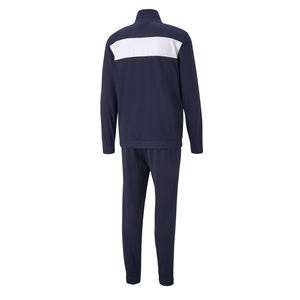 Vêtements de sport jogging unis et écologiques personnalisés pour hommes sweat à capuche à fermeture éclair à manches longues avec survêtement ensemble de survêtement décontracté - Product Image 5