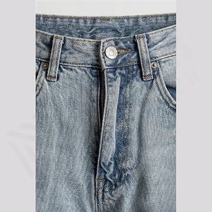 Stretch Fit Denim <b>Jeans</b> Manufacturers <b>High</b> <b>Waist</b> Fashionable Trousers Women Everyday Style Wholesale Customized Color Custom - Product Image 4