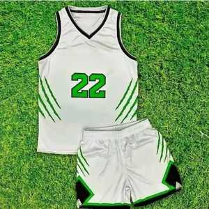 Unisex Customized Basketball Uniform High Quality Quick Dry Breathable Plus Size with Custom Logo for Adults - Product Image 1